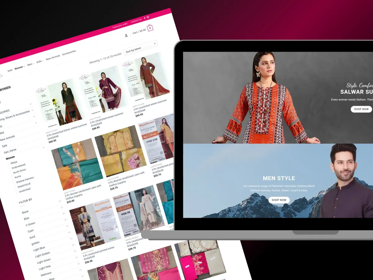 Project screen for Noor Bazar