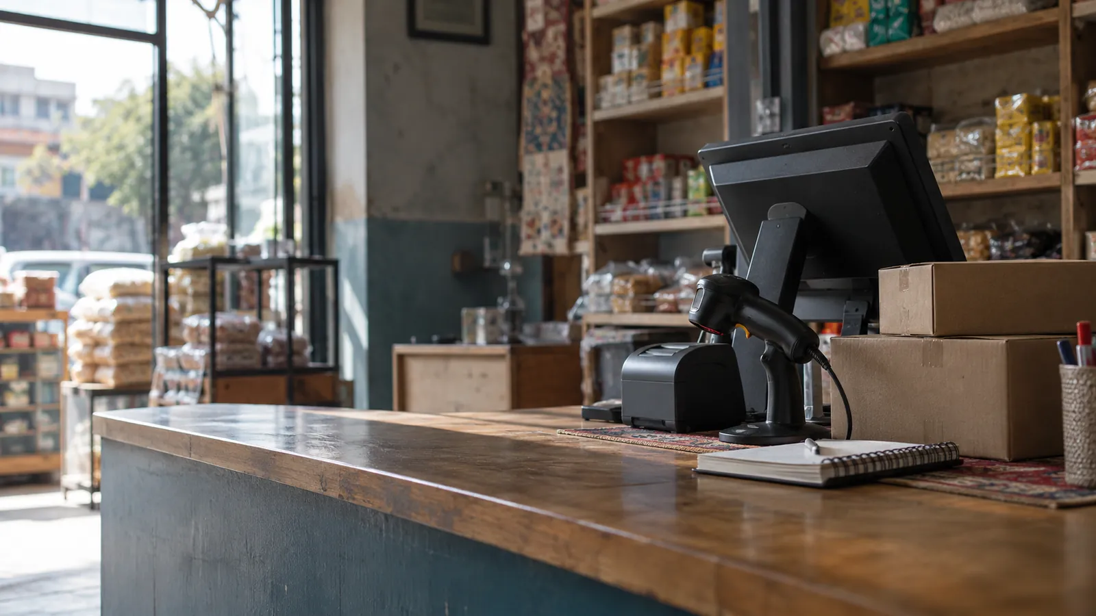 Illustrative counter workspace for operational software planning